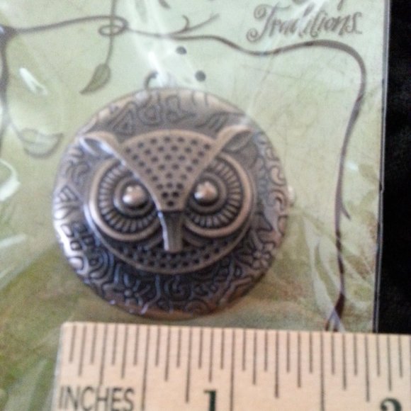 explorer by Traditions Owl Pocket Watch *NEW* Timepiece Antique Vintage Inspired - Picture 2 of 3